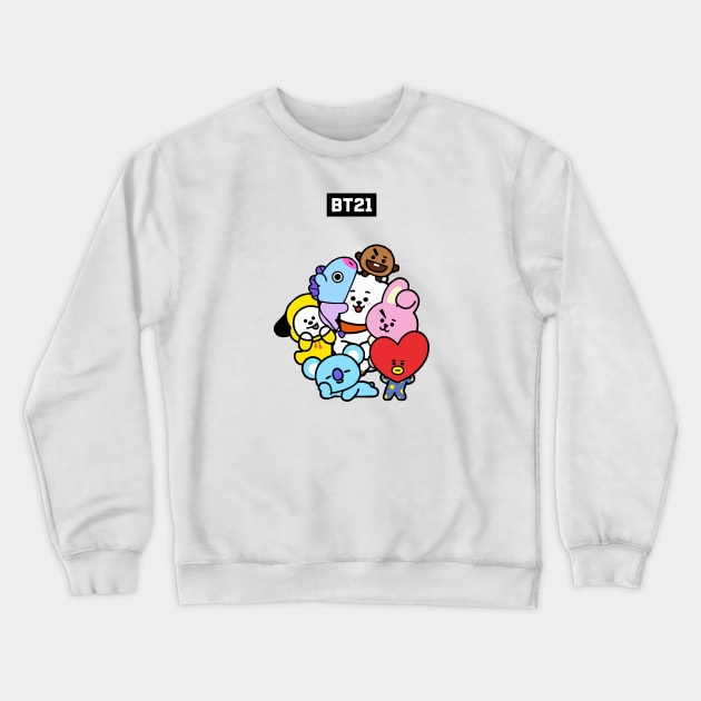 Bt21 sweatshirt sale